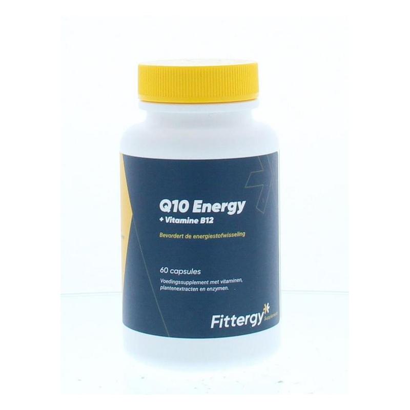 Fittergy Fittergy Co-enzym Q10 30 mg met Vitamine B12 - 60cp