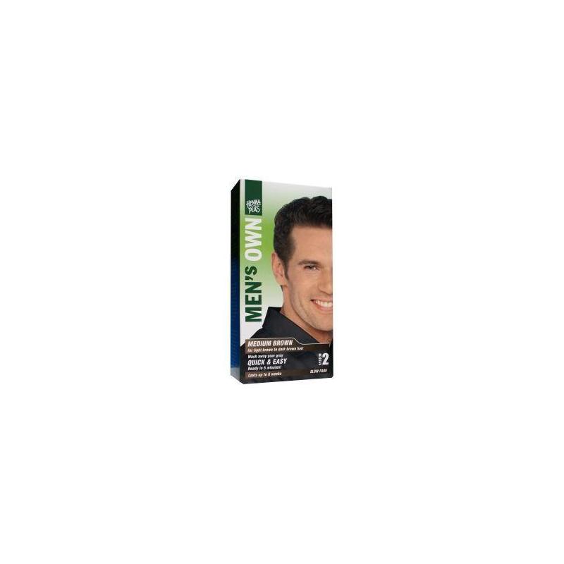 Hennaplus 1-2-3 HENNAPLUS 1-2-3 Men's Own Medium brown - 80ml