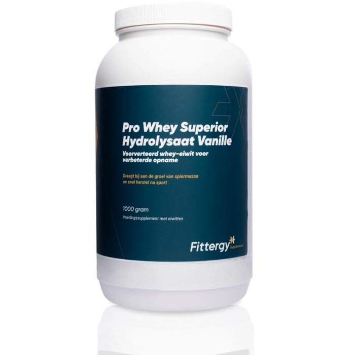 Fittergy Fittergy Pro Whey Superior Hydrolysate Vanille - 1kg