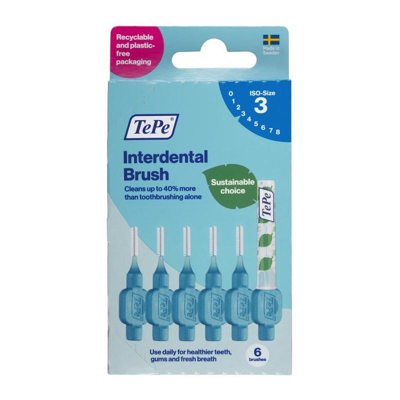 Tepe TePe Interdentale ragers Blauw 0,6mm - 6st