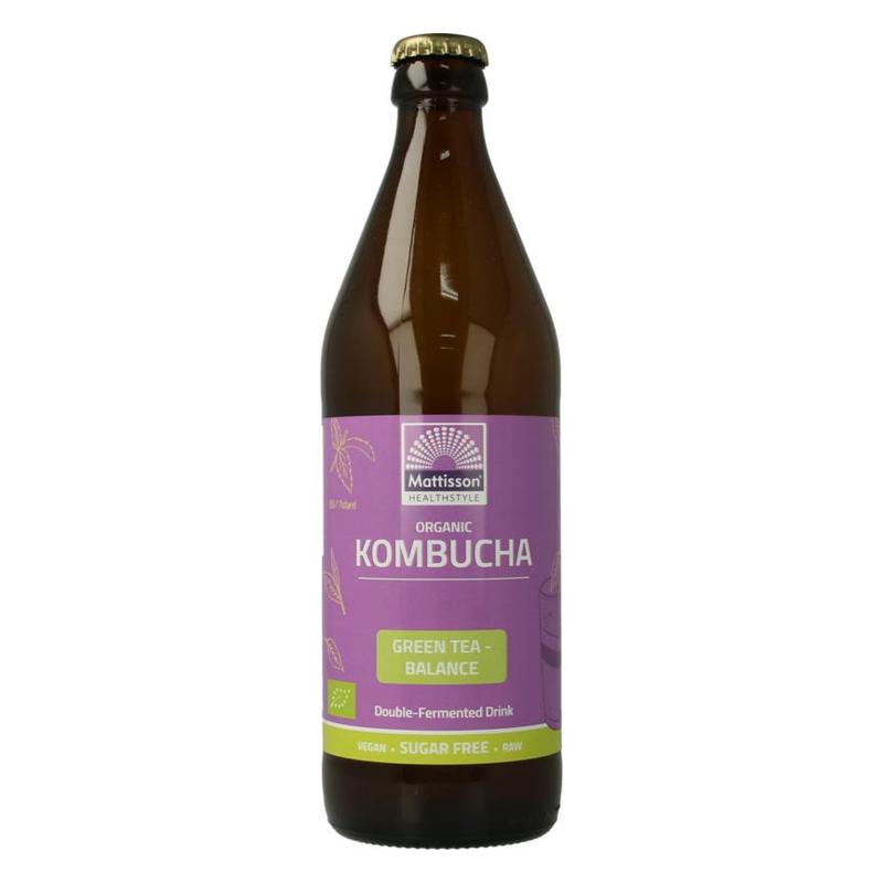 Mattisson Mattisson Org Kombucha Green Tea - Balance - 500ml