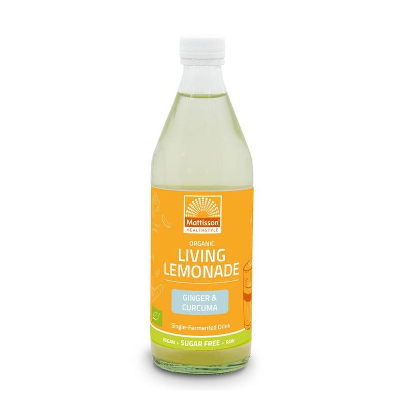 Mattisson Mattisson Org Living Lemonade Ginger & Curcuma - 500ml