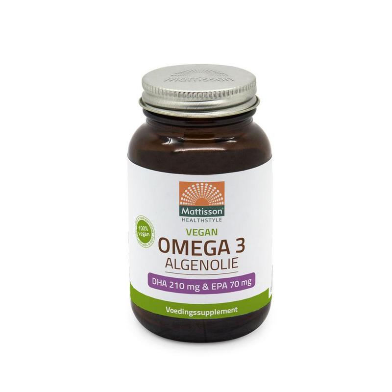 Mattisson Mattisson Veg Omega3 Algolie DHA210/EPA70mg 60vcap - 60vcp