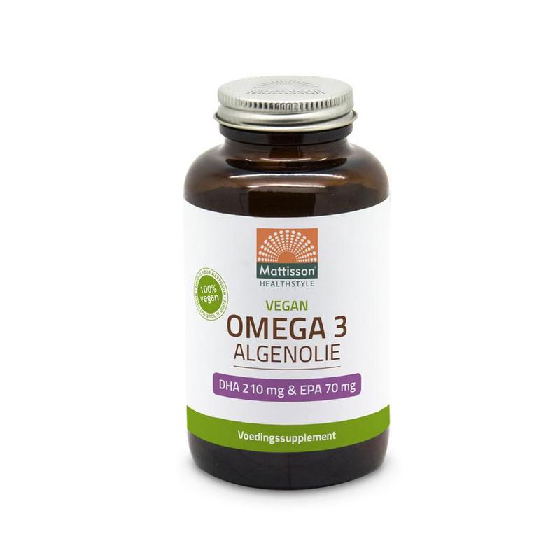 Mattisson Mattisson Veg Omega3 Algolie DHA210EPA70mg 120vcap - 120vcp