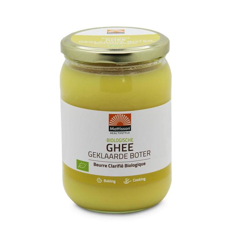 Mattisson Mattisson Bio Ghee - Geklaarde Boter 500g - 500gr