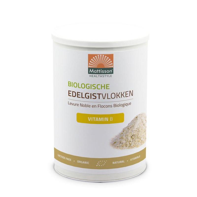 Mattisson Mattisson Bio Edelgistvlokken 200g - 200gr