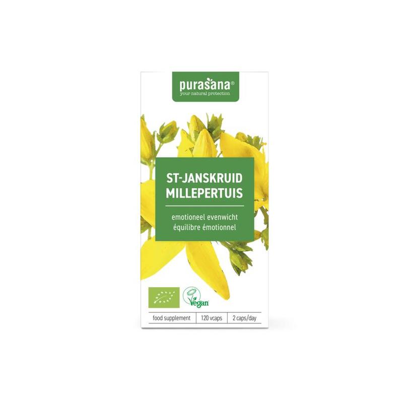 Purasana PURASANA St-Janskruid 230 mg 120 Vcaps BIO - 120vcp