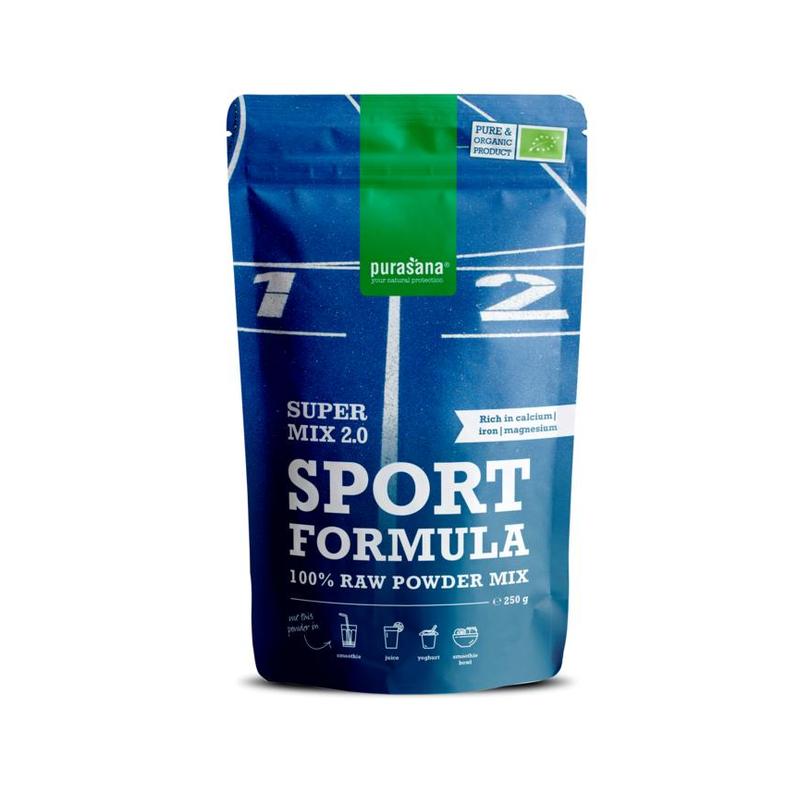 Purasana PURASANA Sport Formula Mix 2.0 250 g BIO - 250gr