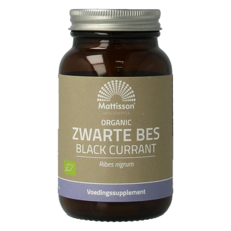 Mattisson Mattisson Bio Zwarte Bes 300mg - 120 caps - 120vcp