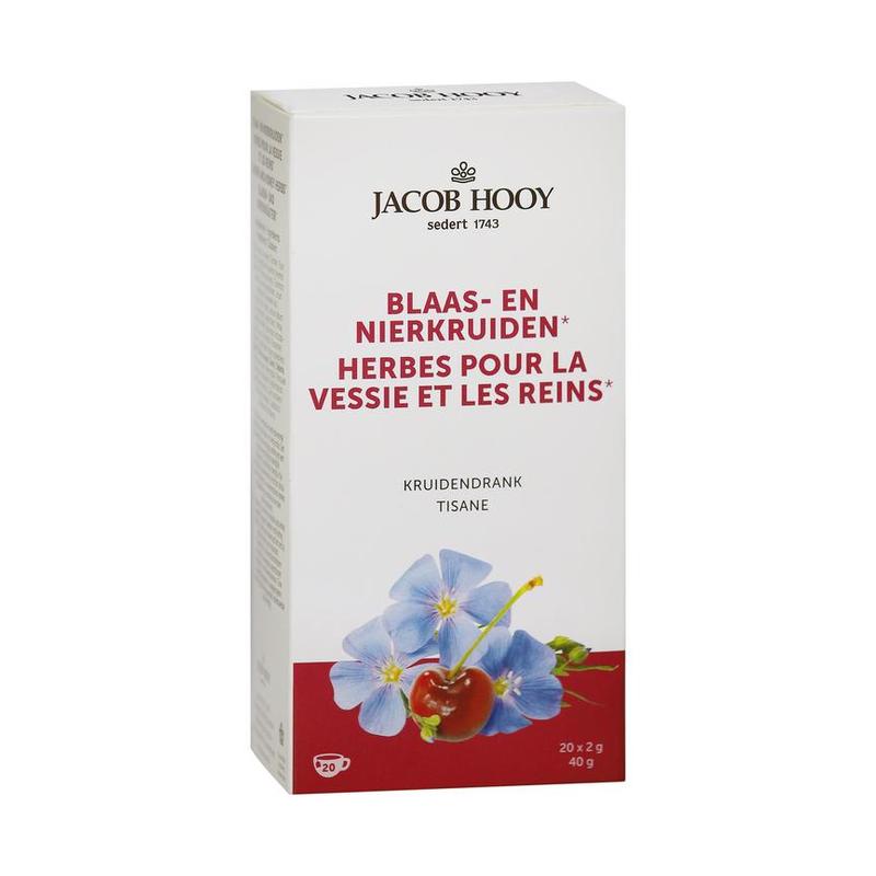 Jacob hooy Jacob Hooy Theezakjes  BLAAS EN NIER - 20zk