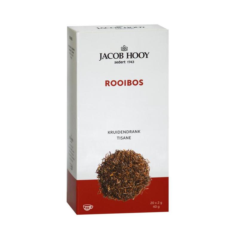 Jacob hooy Jacob Hooy Theezakjes ROOIBOS - 20zk