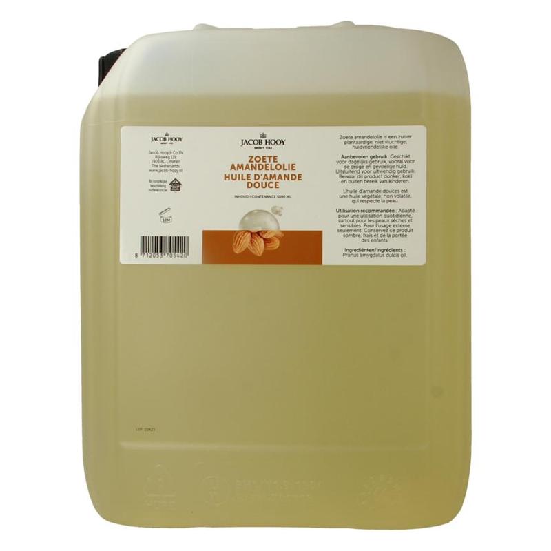 Jacob hooy Jacob Hooy AMANDEL-OLIE ZOET (CAN 5LT) - 5000ml