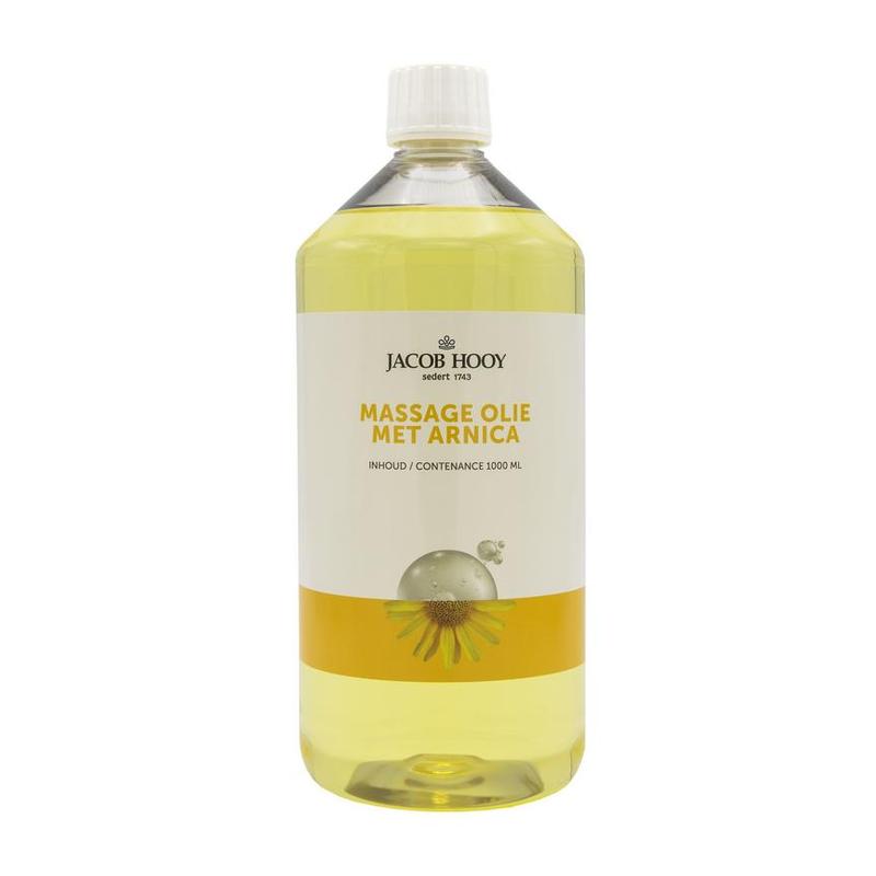 Jacob hooy Jacob Hooy MASSAGEOLIE ARNICA 1000ML - 1lt