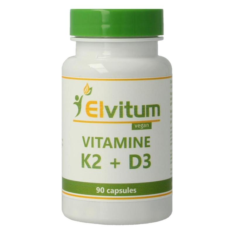 Elvitum Elvitum Vitamine K2 & D3 - 90vcp
