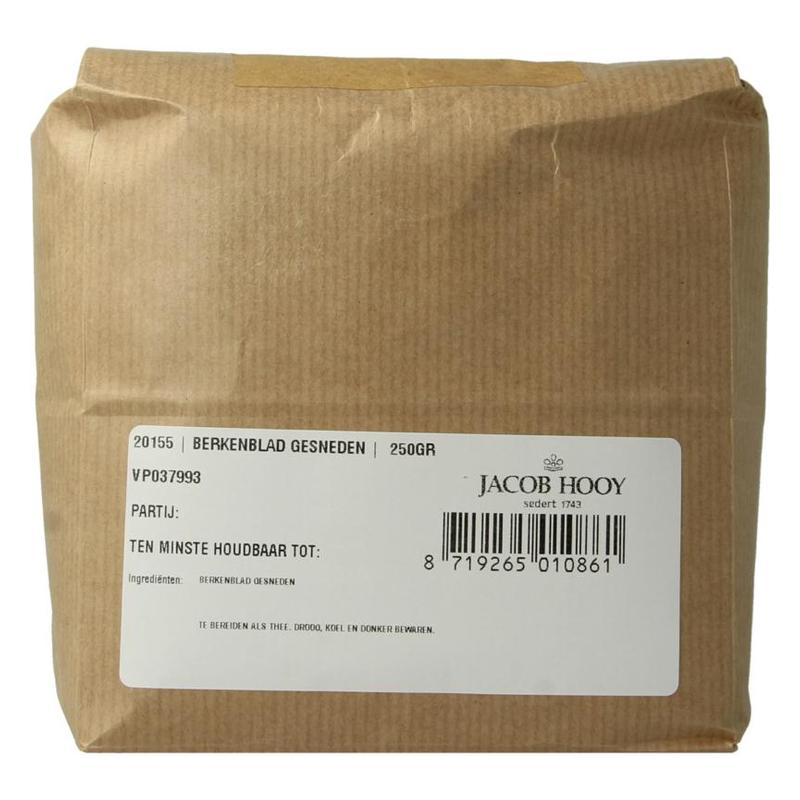 Jacob hooy jacob Hooy BERKENBLAD GESNEDEN - 250gr