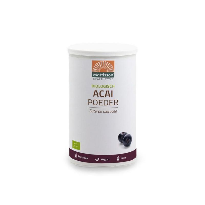 Mattisson Mattisson Org Acai Poeder 125g - 125gr