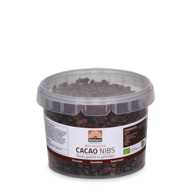 Mattisson Mattisson Bio Cacao Nibs Raw 150g - 150gr