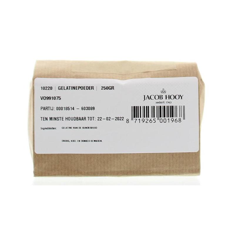 Jacob hooy jacob Hooy GELATINEPOEDER - 250gr