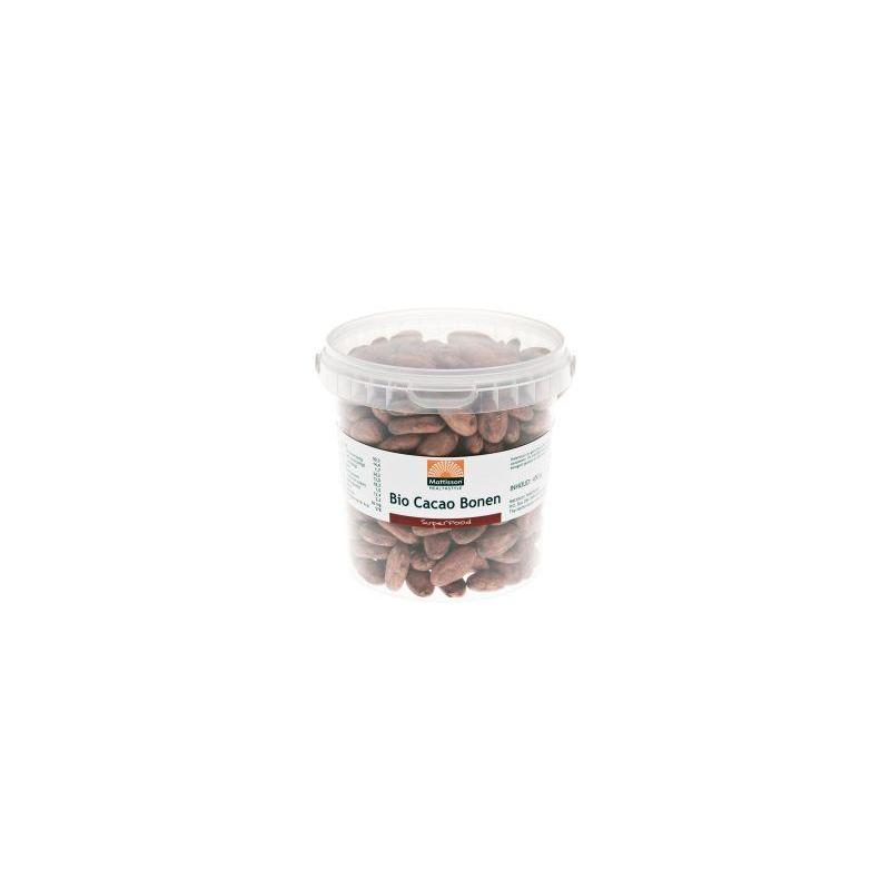 Mattisson Mattisson Bio Cacao Bonen Raw 450g - 450gr