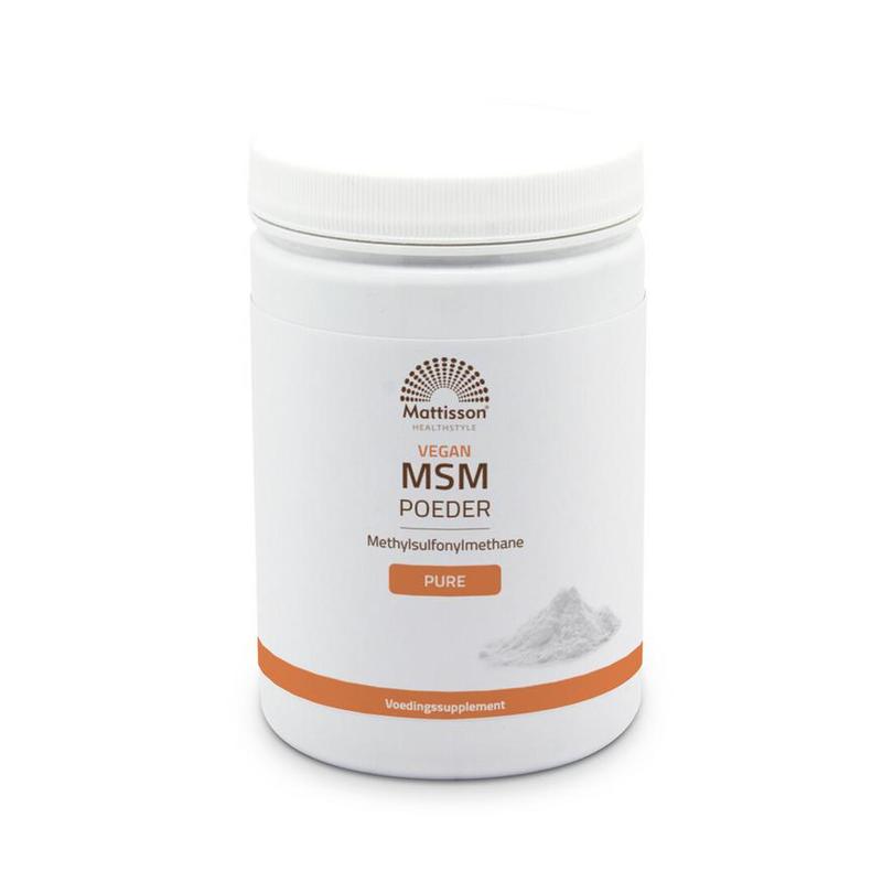 Mattisson Mattisson Vegan MSM Poeder Pure - 550