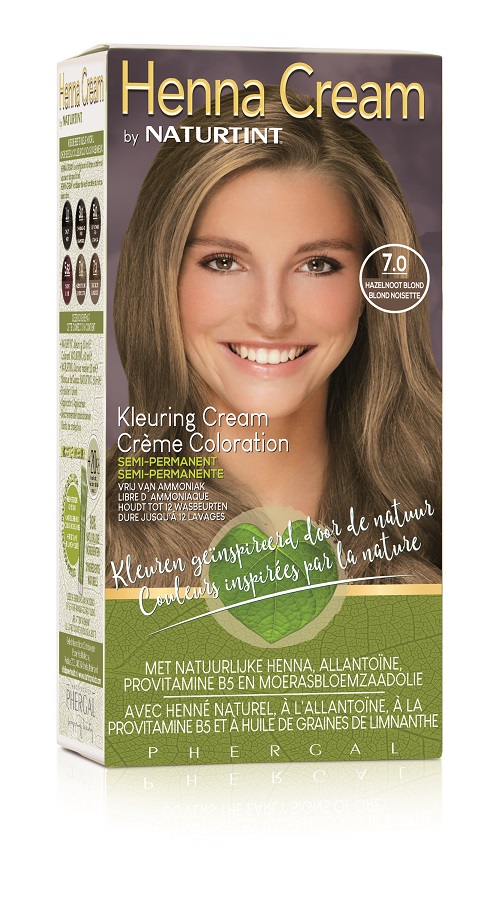 Naturtint Naturtint Henna Cream 7.0 Hazelnoot Blond - 1st