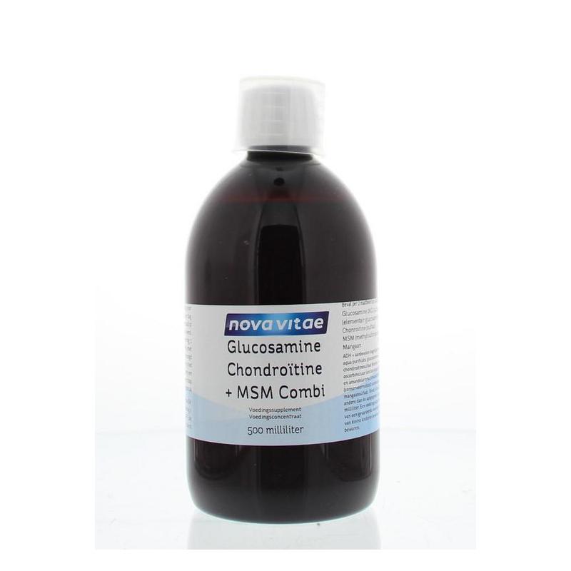 Nova vitae Nova Vitae Glucosamine chondroitine MSM combi - 500ml