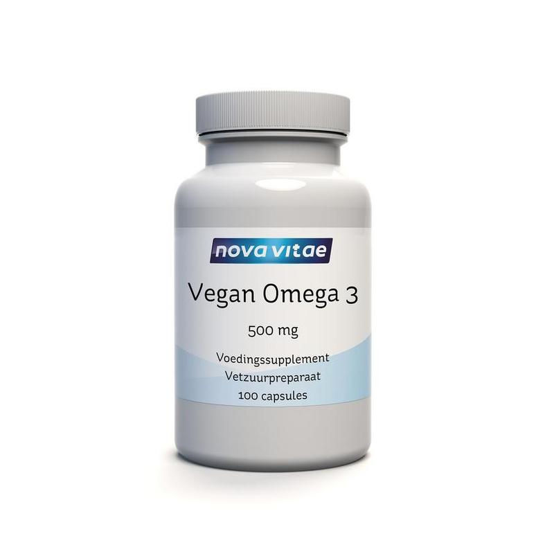 Nova vitae Nova Vitae Vegan omega 3 500mg - 100vcp