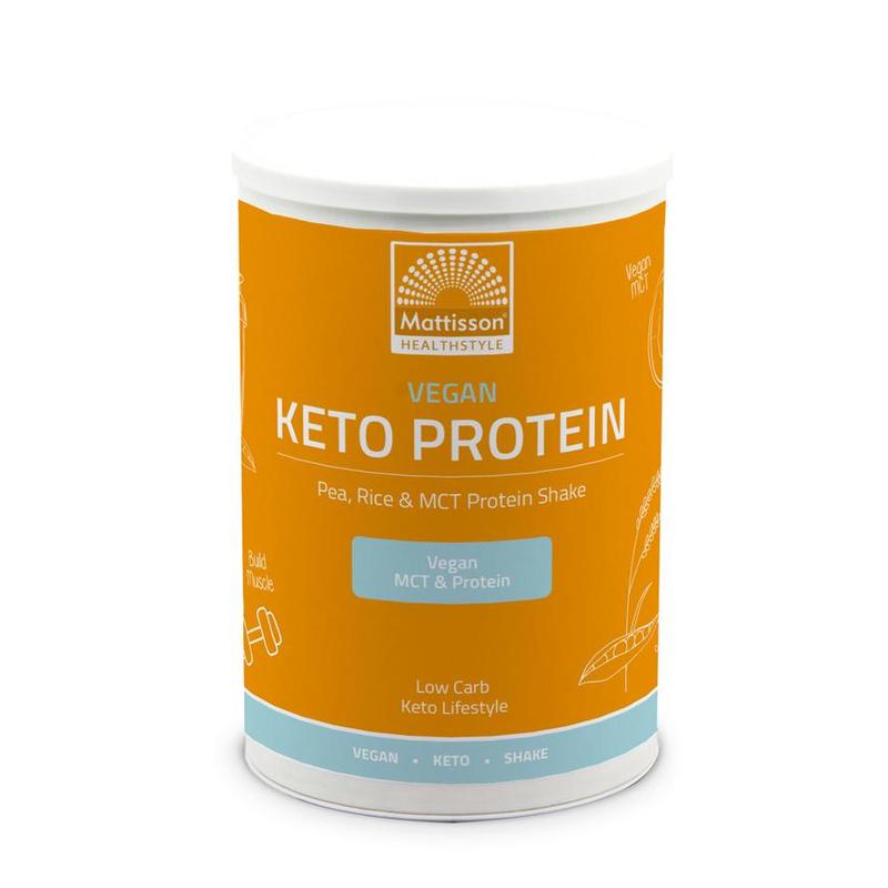 Mattisson Mattisson Veg Keto Protein shake Pea Rice&MCT 350g - 350gr