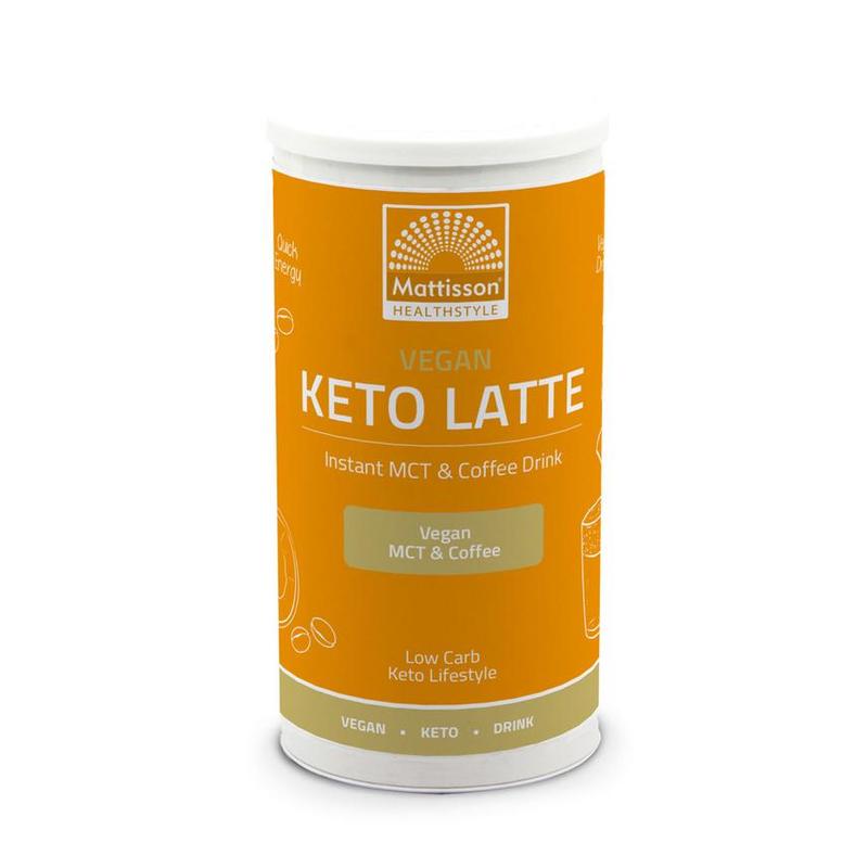 Mattisson Mattisson Veg Keto Latte Instant MCT & Coffee 200g - 200gr
