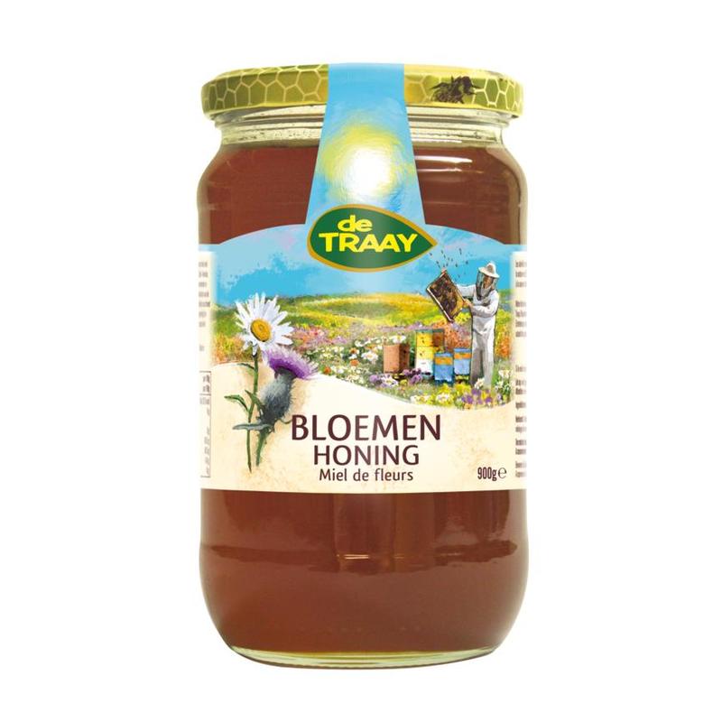 Traay honing Traay Honing BLOEMENHONING VLOEIBAAR 900G - 900gr