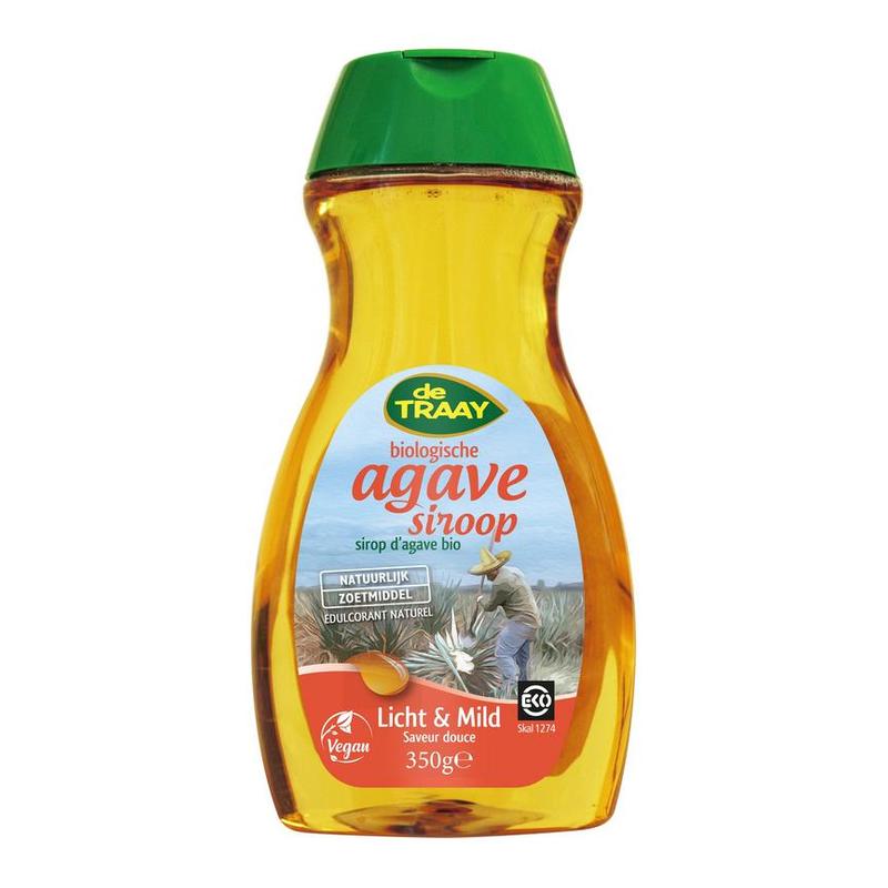 Traay honing Traay Honing AGAVESIROOP LICHT EKO FLES - 350gr