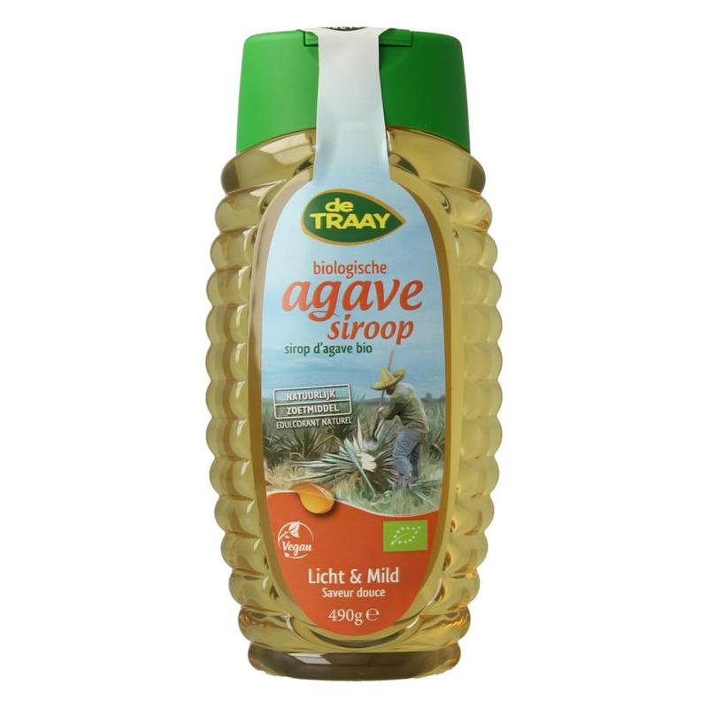 Traay honing Traay Honing AGAVESIROOP LICHT EKO FLES - 490gr