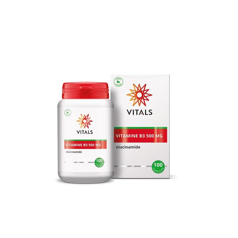 Vitals Vitals Vitamine B3 500 mg (niacinamide) - 100cp