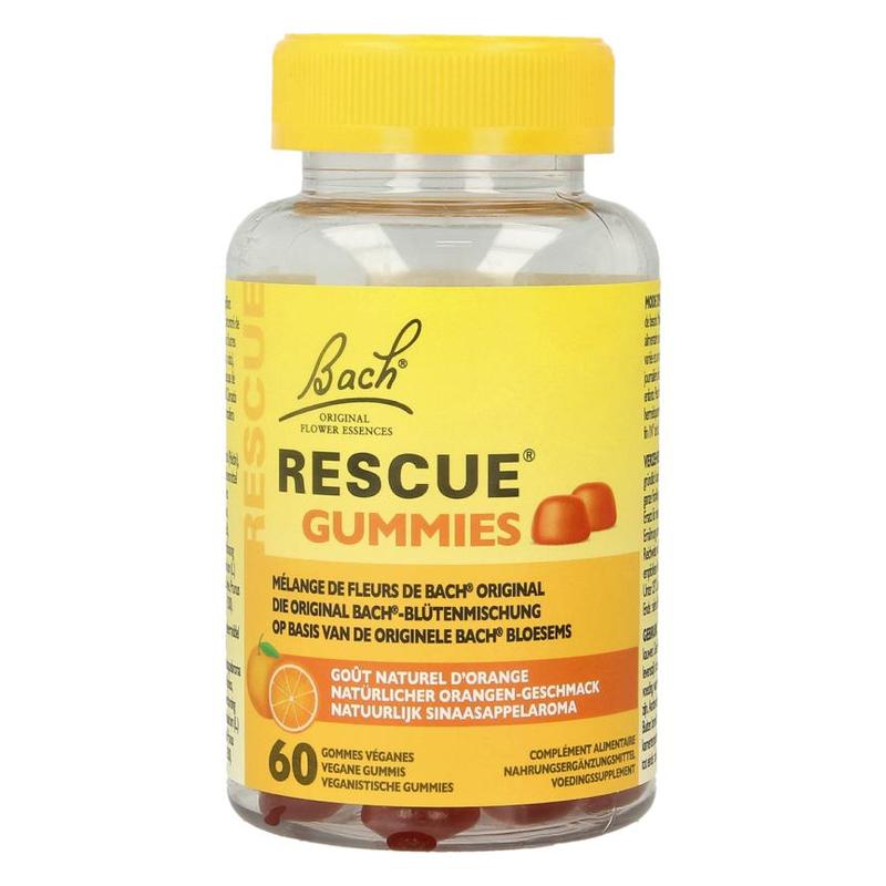 Bach rescue BACH RESCUE Rescue Gummies Sinaalappel - 60