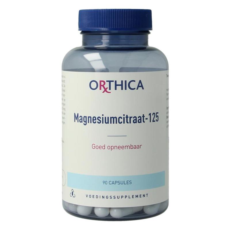 Orthica Orthica Magnesiumcitraat-125 - 90cp