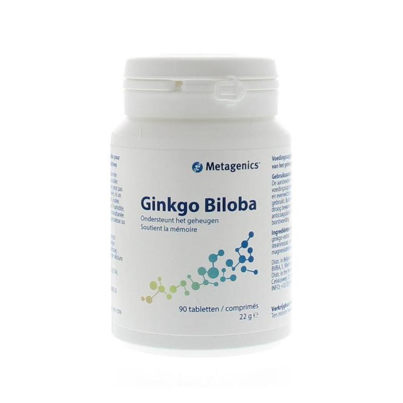 Metagenics Metagenics Ginkgo Biloba NF 90TABL - 90tb
