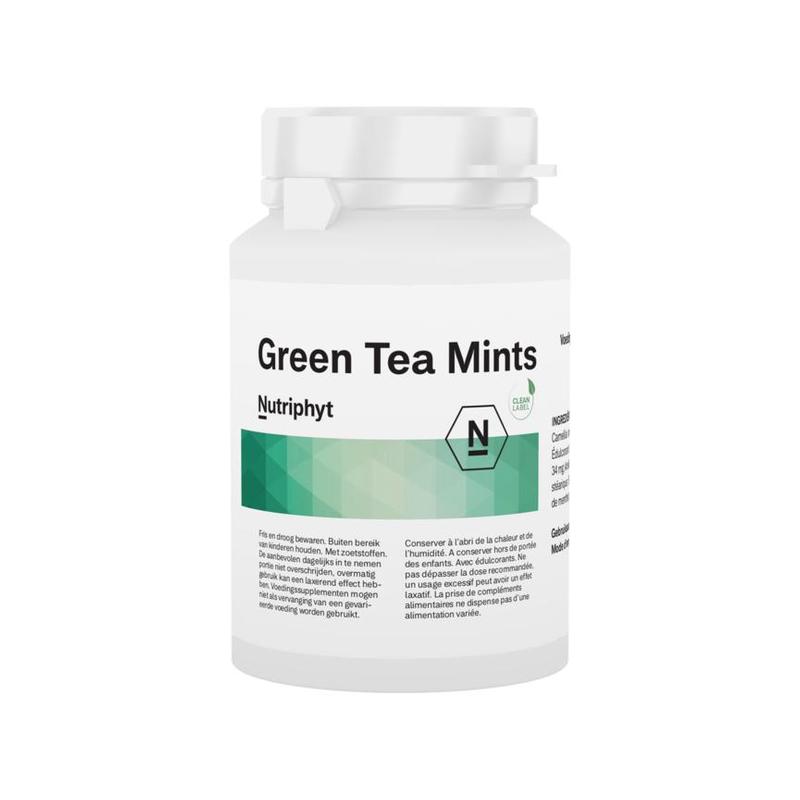 Nutriphyt Nutriphyt Green Tea Mints - 120tb