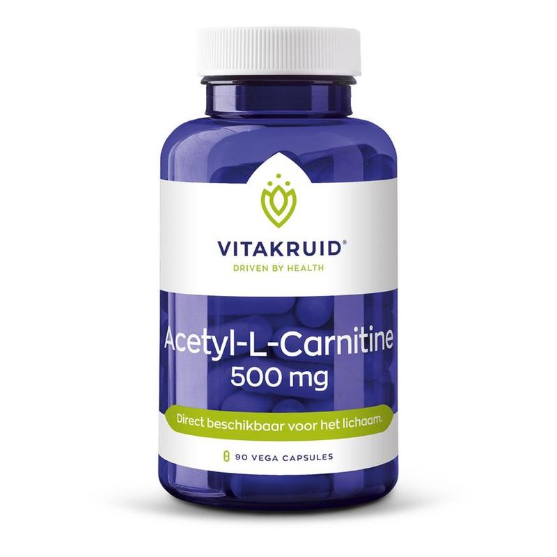 Vitakruid Vitakruid Acetyl-L-Carnitine 500mg - 90vcp