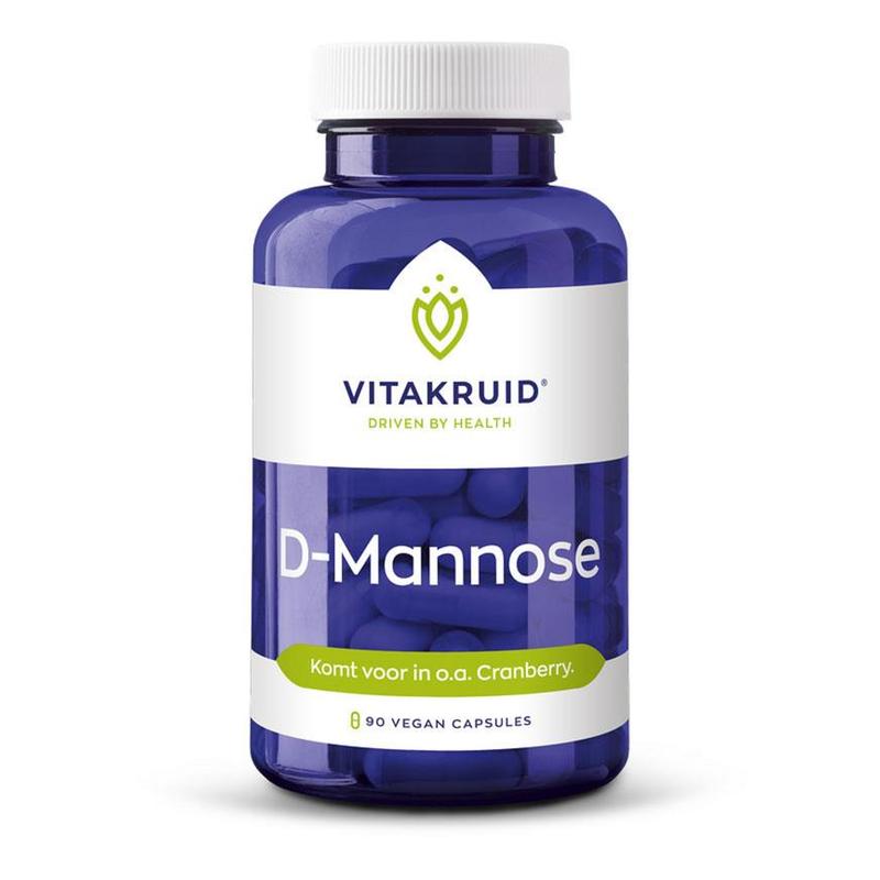 Vitakruid Vitakruid D-Mannose 500 gewonnen uit Cranberry - 90vcp
