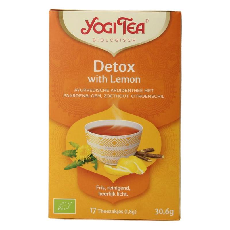 Yogi tea Yogi Tea Detox with Lemon 17TB BIO - 17zk