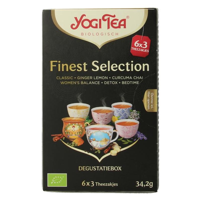 Yogi tea Yogi Tea Finest Selection Bio NL-FR 18TB - 18zk