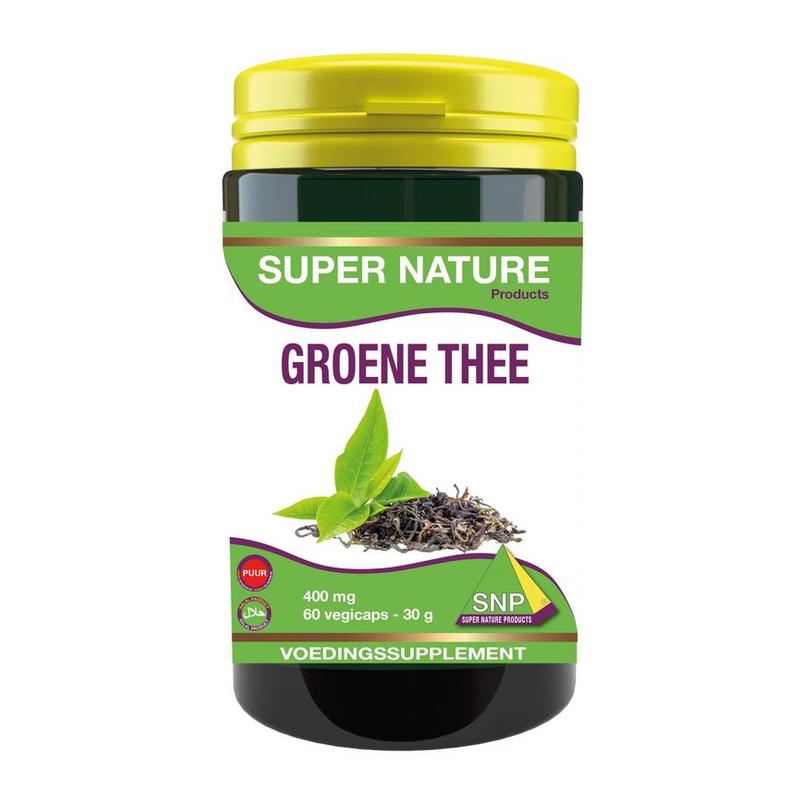 Snp SNP Groene thee 400 mg puur - 60vcp