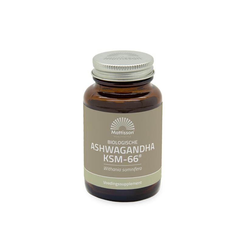 Mattisson Mattisson Ashwagandha 300mg KSM-66 Bio - 60cp
