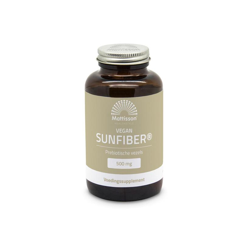 Mattisson Mattisson Sunfiber Prebiotische Vezels 500mg Vegan - 90cp