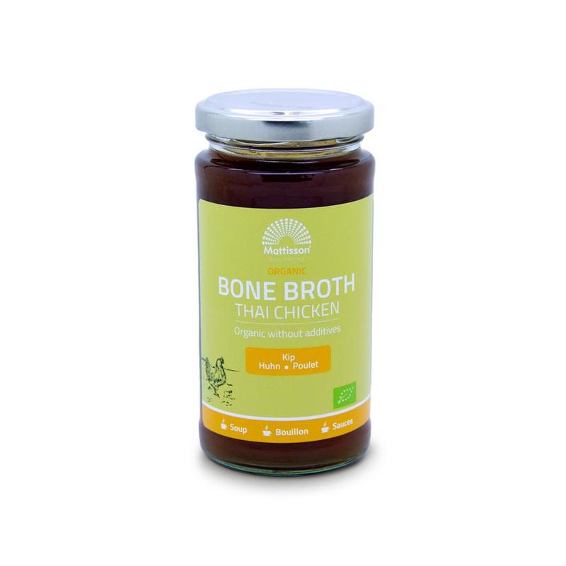 Mattisson Mattisson Organic Bone Broth Thai Chicken Bouillon - 240ml