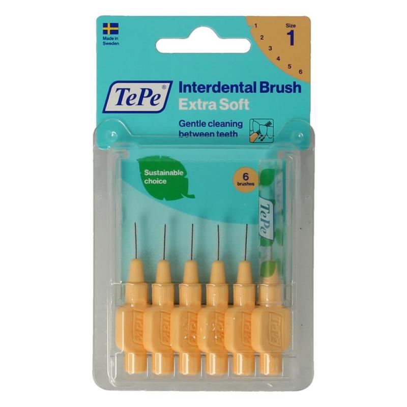 Tepe TePe Interdentale ragers x-soft oranje 0,45mm - 6st