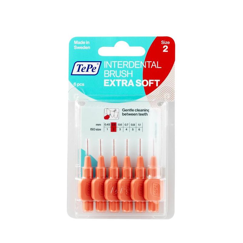 Tepe TePe Interdentale ragers x-soft rood 0,5mm - 6st