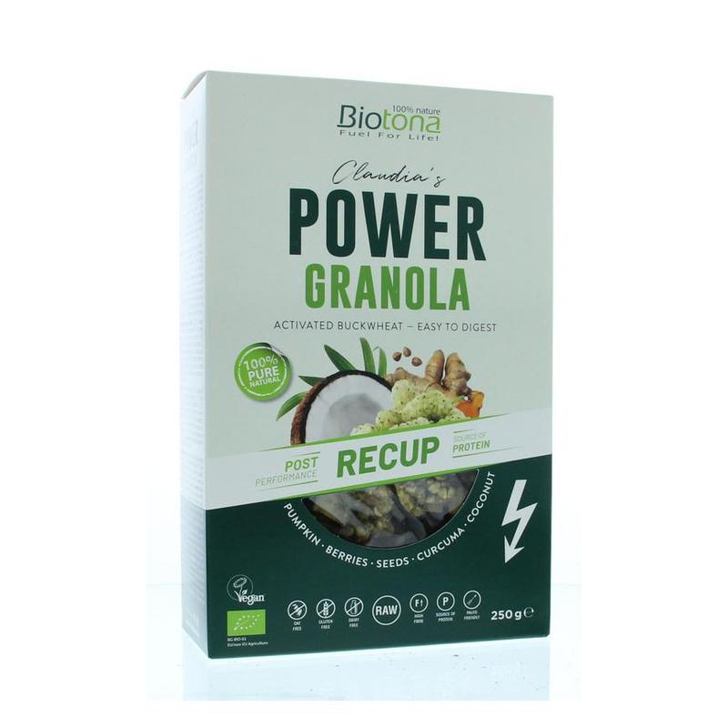 Biotona Biotona Power Granola Recup - 250gr