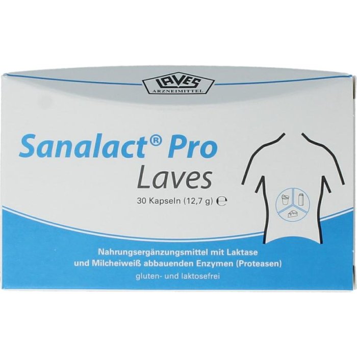 Laves Laves Sanalact Pro Laves - 30cp