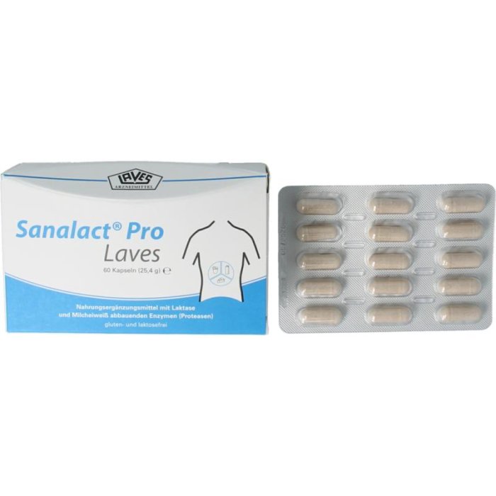 Laves Laves Sanalact Pro Laves - 60cp